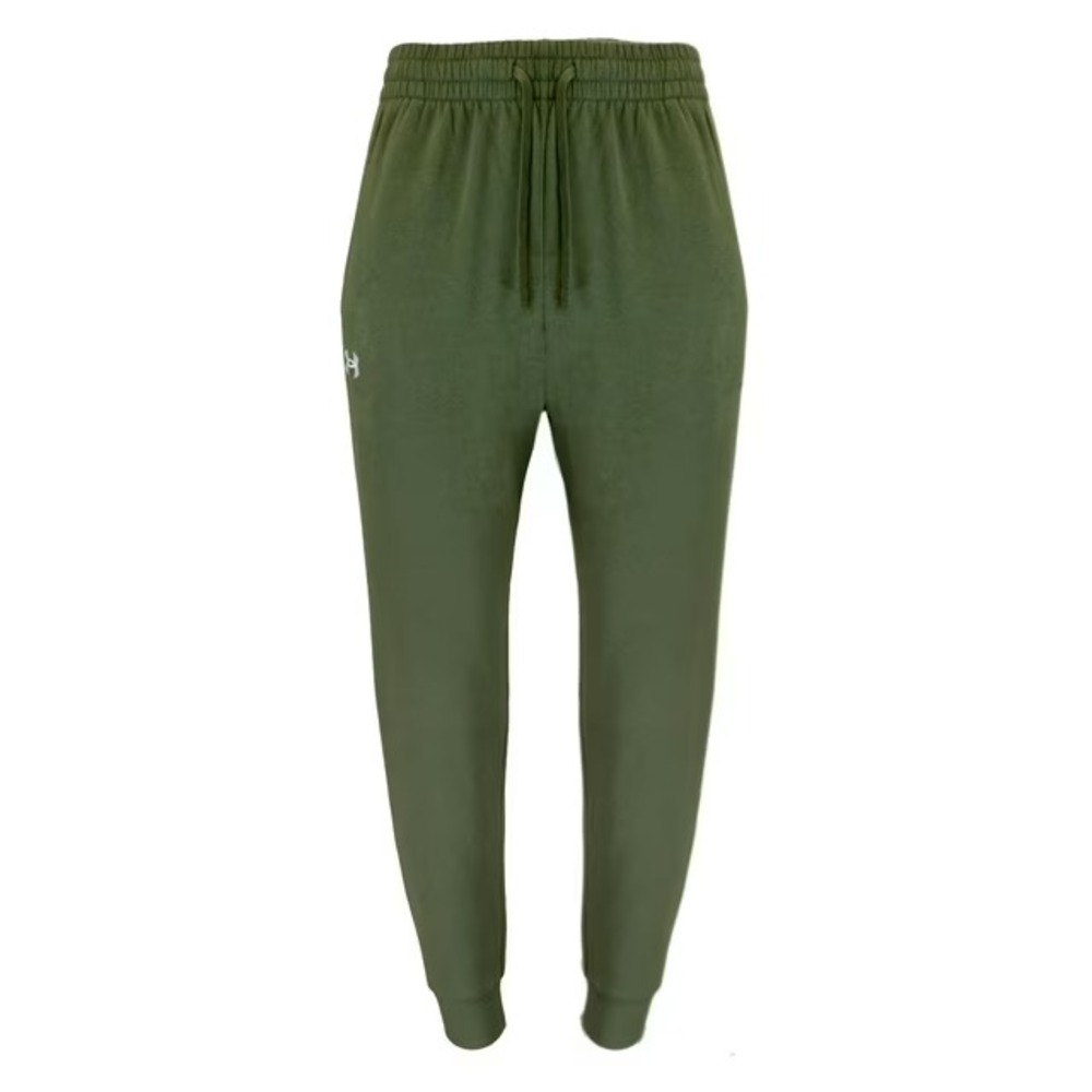 Under Armour Mens Rival Fleece Jogger Pants Green Size S 1357129-310